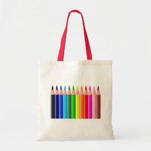 Coloured Pencils Tote Bag