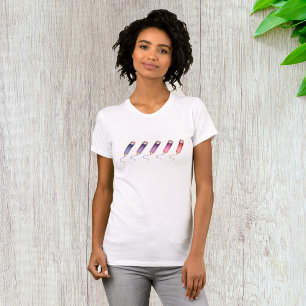 Coloured Pencils Womens T-Shirt