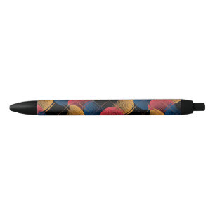 Coloured Pensil Black Ink Pen