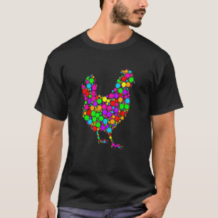 Coloured Polka Dot Chicken International Dot Day G T-Shirt