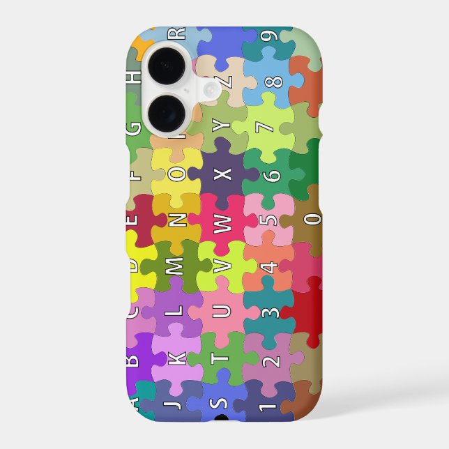 Coloured puzzle (Back)