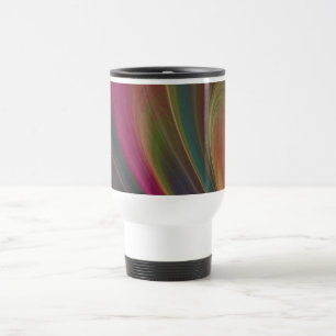 Coloured Rainbow Travel Mug