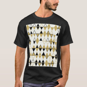 Coloured shapes, geometric abstract pattern T-Shirt