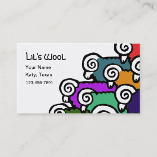 Coloured Sheep Business Card