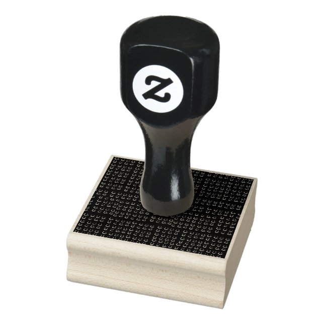 Coloured smiles rubber stamp (Stamp)