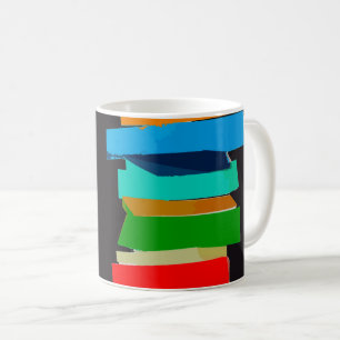 Coloured stairs coffee mug