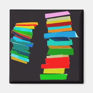 Coloured stairs magnet