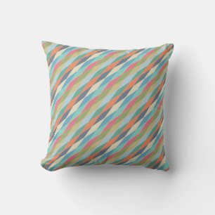 Coloured stripes. cushion