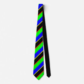 coloured stripes tie