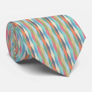 Coloured stripes. tie