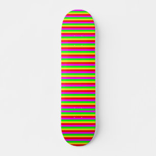 coloured strips skateboard