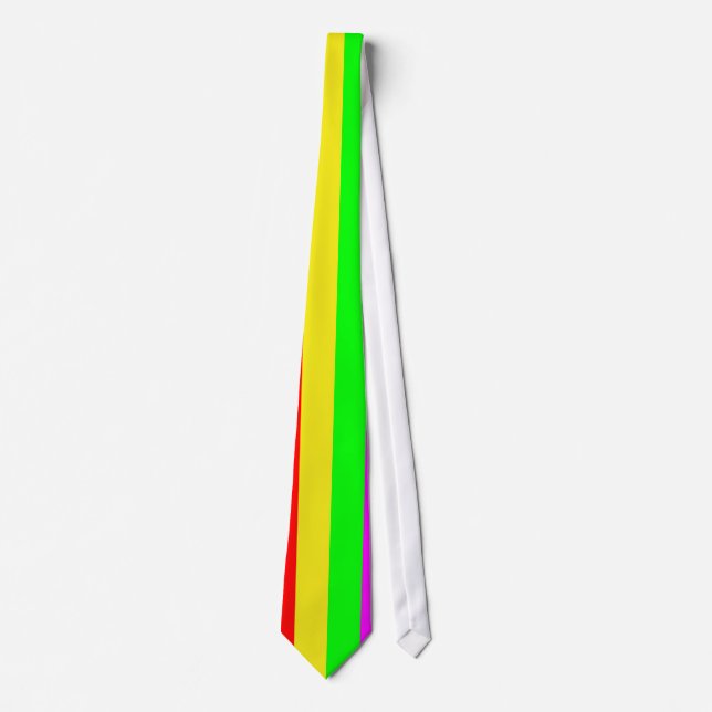 coloured strips tie (Front)