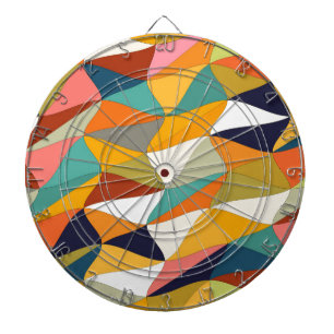 coloured tangle dartboard