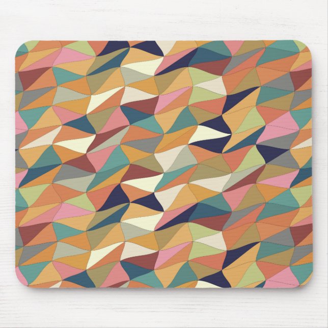 coloured tangle in Puerto Madero Mouse Mat (Front)