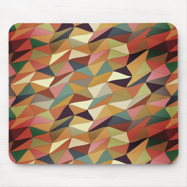 coloured tangle in San Telmo Mouse Mat (Front)