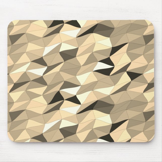 coloured tangle in sepia mouse mat (Front)