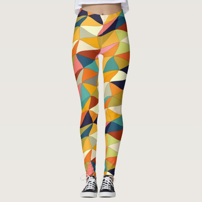 coloured tangle... leggings (Front)