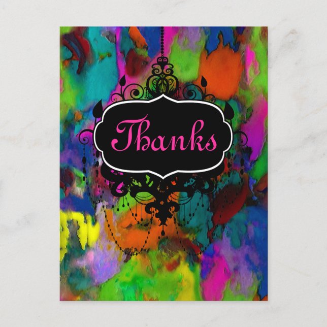 Coloured Thoughts ~ Postcard / Invitations (Front)