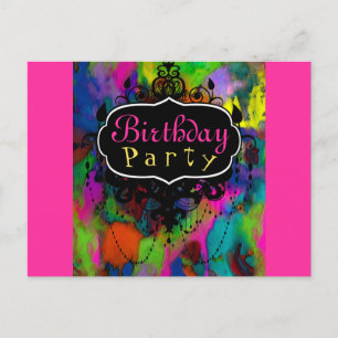 Coloured Thoughts ~ Postcard / Invitations