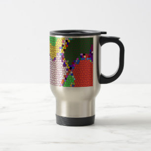 Coloured Tile Travel Mug