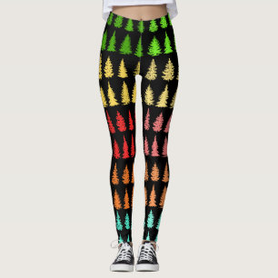 Coloured Trees Leggings