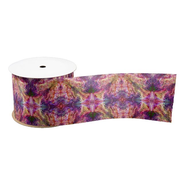 Coloured Vapours Ribbon Satin Ribbon (Spool)