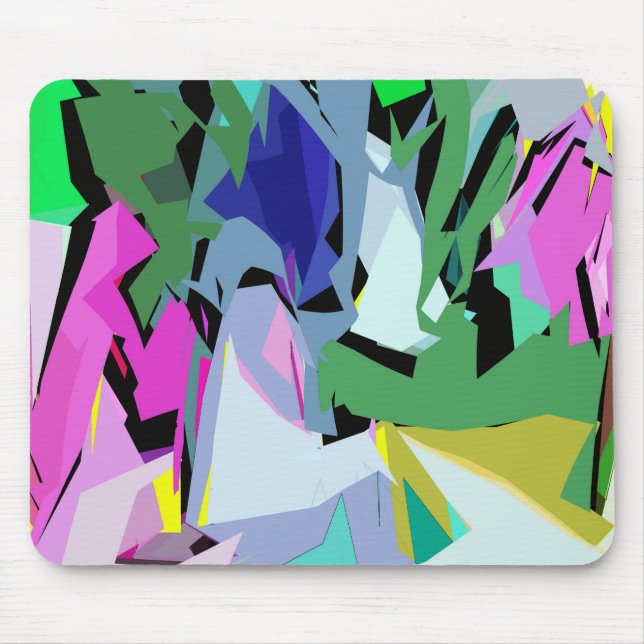 Coloured wind mouse mat (Front)