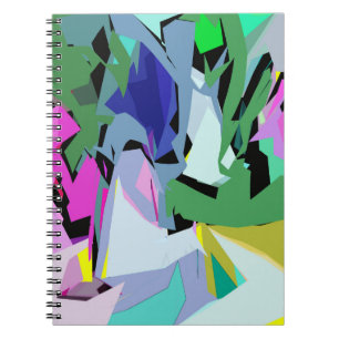 Coloured wind notebook