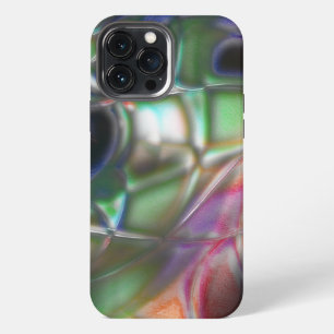 Coloured with rough digital grainy or blurry glass iPhone 13 pro max case