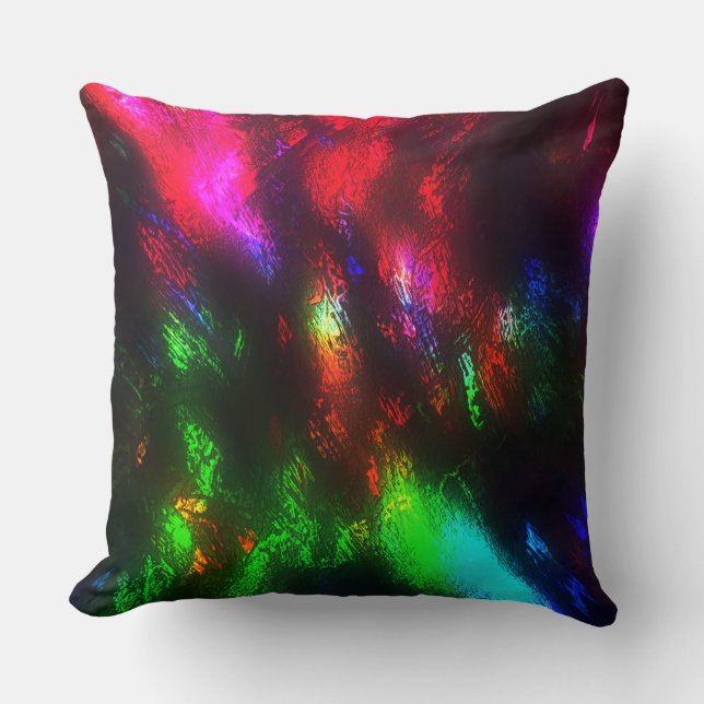 Coloured with roughness overshadowed by black colo cushion (Front)