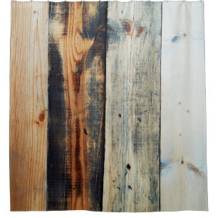 coloured wooden textureabstract,background,board,b shower curtain