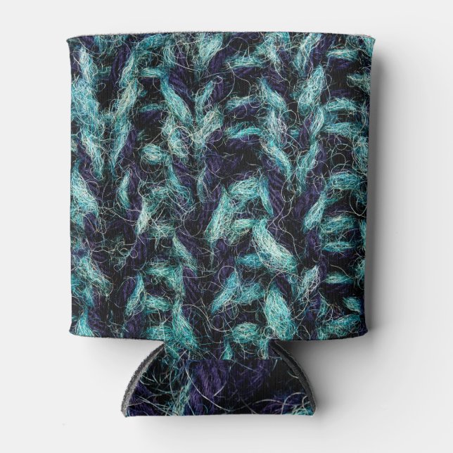 Coloured wool can cooler (Front)