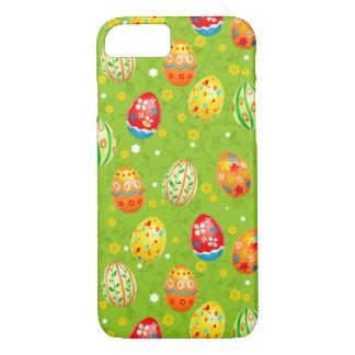 Colourfol floral decorated eggs iPhone 8/7 case