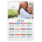 Colourful 2026 Calendar with Your Photo