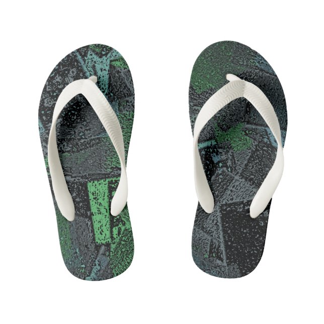 Colourful 300 by Kristalin Davis Kid's Flip Flops (Footbed)