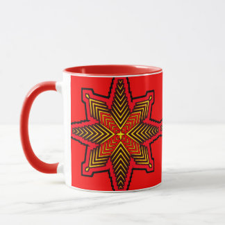 Colourful 3D Digital Art Combo Mug