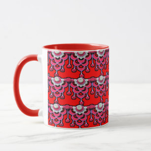 Colourful 3D Digital Art Combo Mug