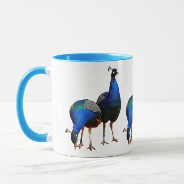 Colourful 3D Digital Art Combo Mug (Left)