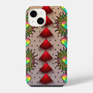 Colourful 3D Digital Art iPhone 15 Clear Case – Pe