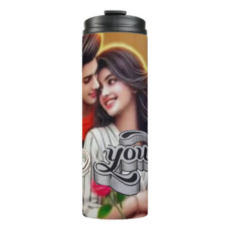 Colourful 3D Digital Art Thermal Tumbler – Perfect