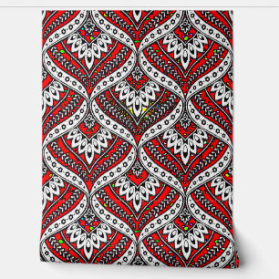 Colourful 3D Digital Peel and Stick Wallpaper – Te