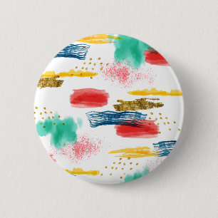 Colourful 6 Cm Round Badge