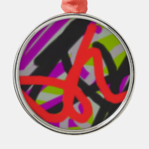 colourful 7564 abstract art metal tree decoration