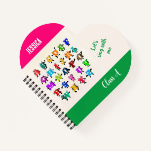 Colourful ABC's Notebook