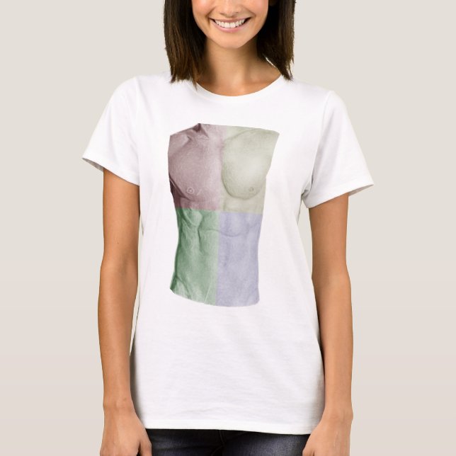 Colourful Abs T-Shirt (Front)