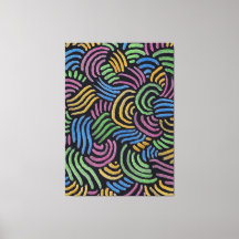colourful abstract arches