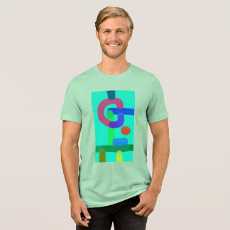 Colourful Abstract Art 13 Tri-Blend Shirt