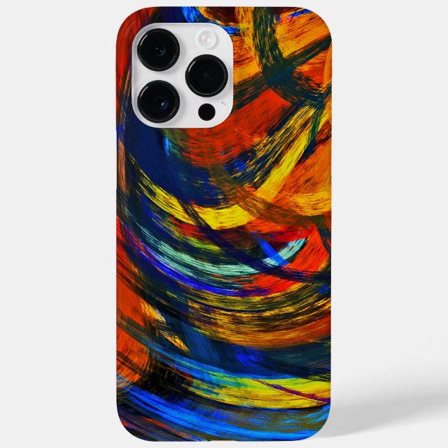 Colourful Abstract Art Case-Mate iPhone Case (Back)