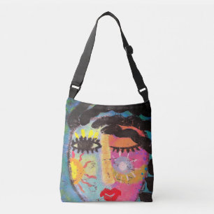 Colourful Abstract Art Crossbody Bag