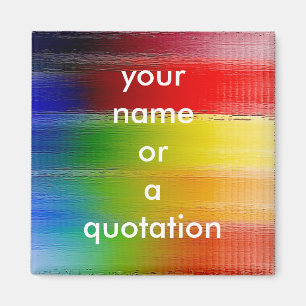 colourful Abstract art Magnet